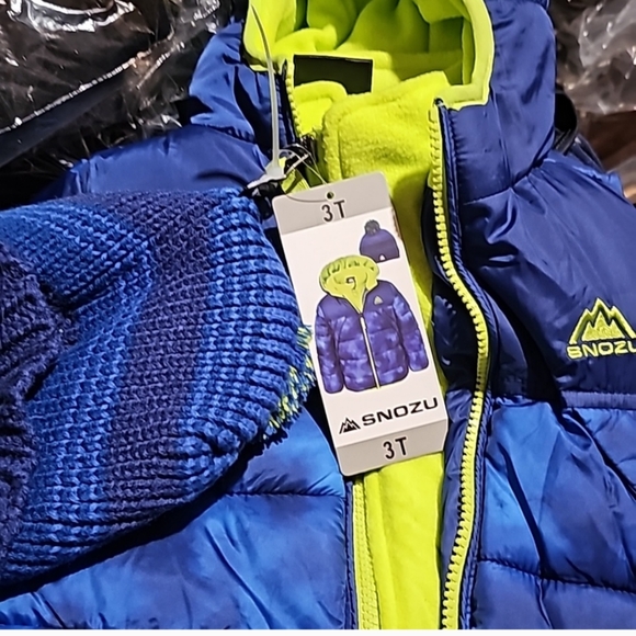 Snozu Kids' Jacket with Hat nwt - Picture 3 of 5